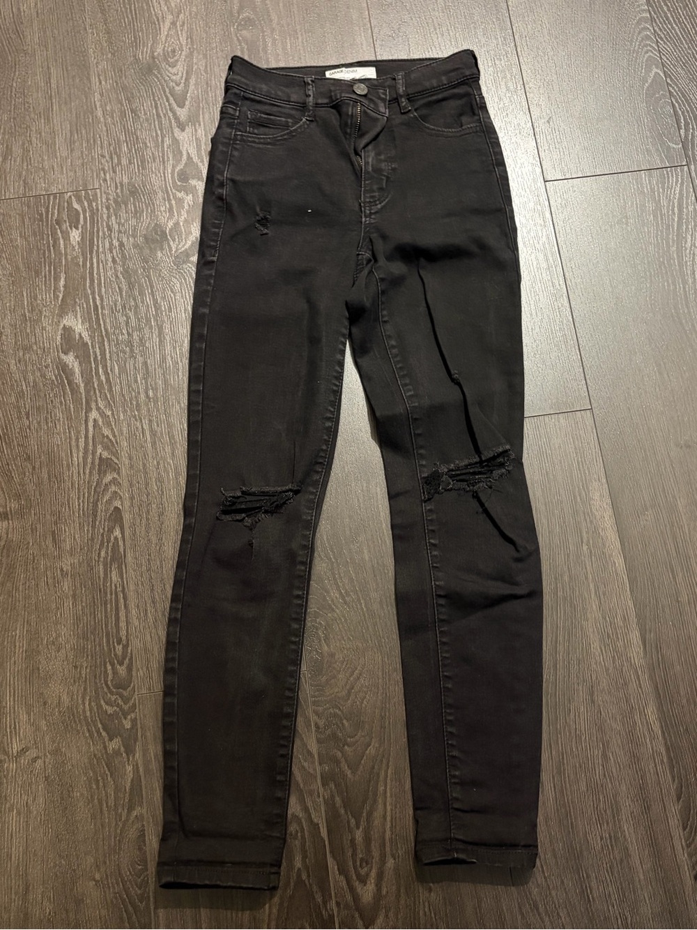 GARAGE Denim High-Rise Skinny Jeans